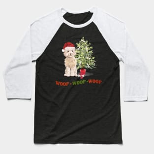 Christmas Dog Baseball T-Shirt